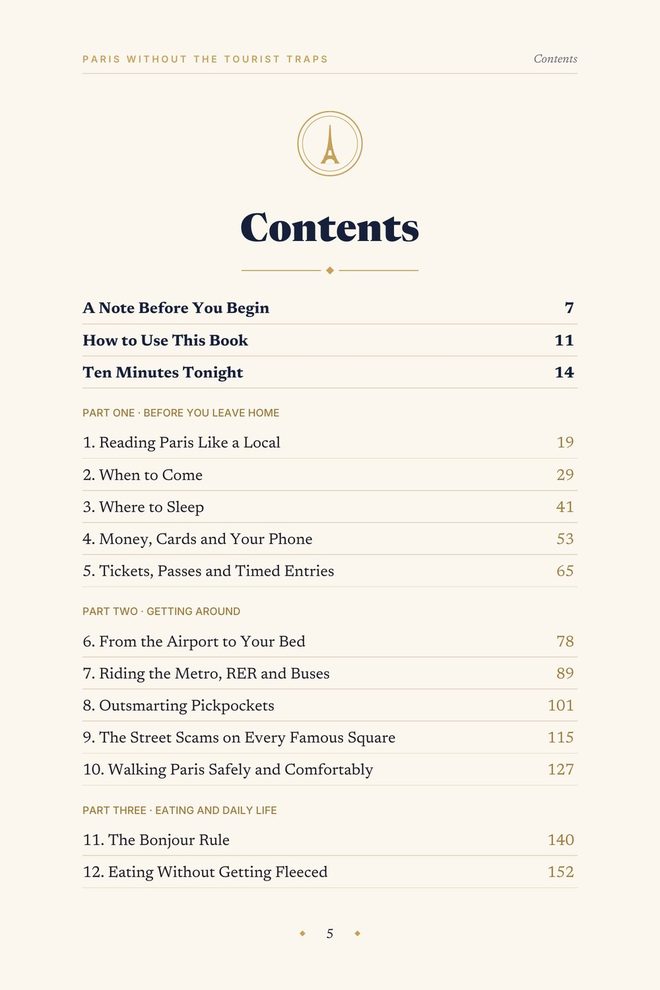 Page 5 of the book