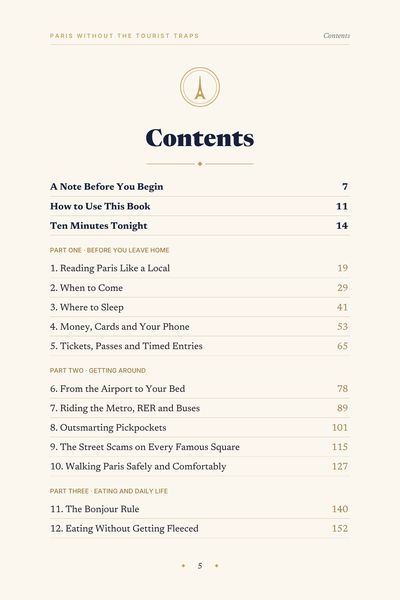 Contents page